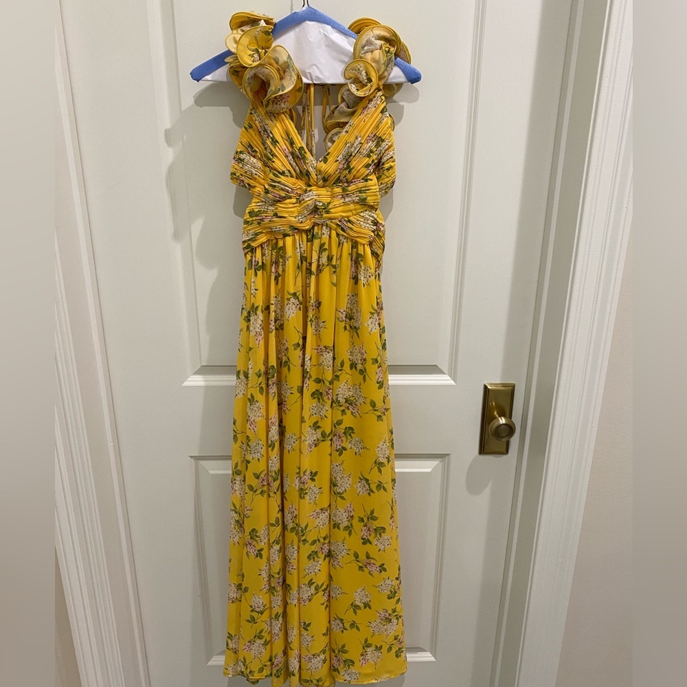 Antonio Melani Yellow Floral Formal